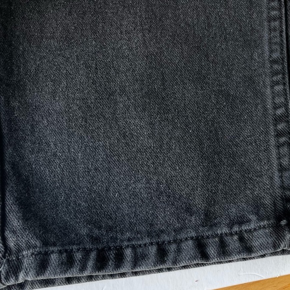 NWT PrettyLittleThing Washed Black Ripped Knee Mom Jeans size 8 - Picture 10 of 11